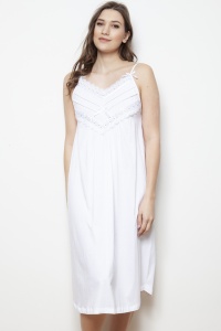 Walta Mercerised Jersey Strappy Nightdress